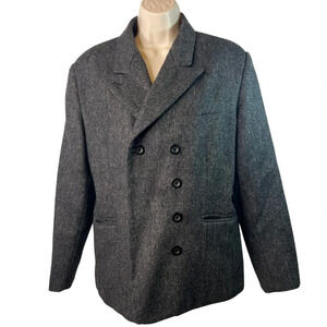 International Scene‎ Vintage Wool Blazer Womens Size 12